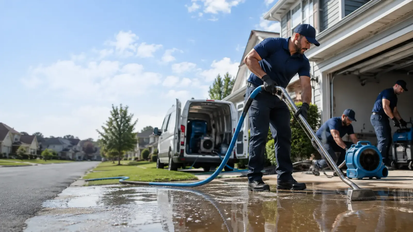 Flood Damage Restoration in Branchville, IN